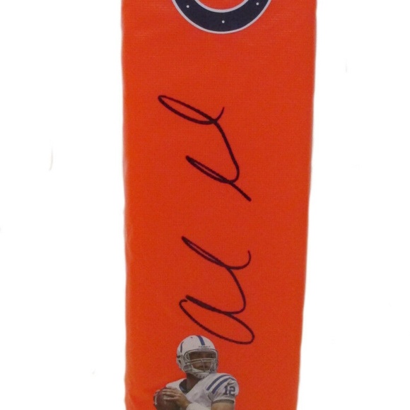 Andrew Luck Indianapolis Colts Signed Pylon Proof - Picture 1 of 5